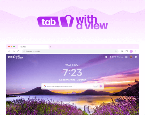 Tab With a View
